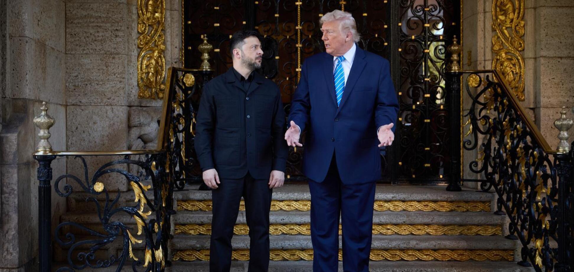 Владимир Зеленский и Дональд Трамп