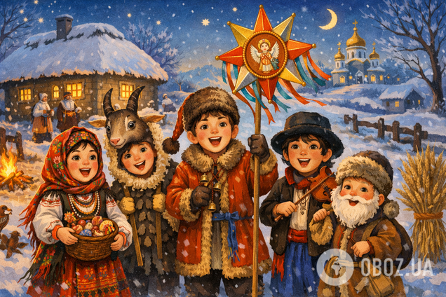 Легко вчаться: красиві щедрівки для дітей