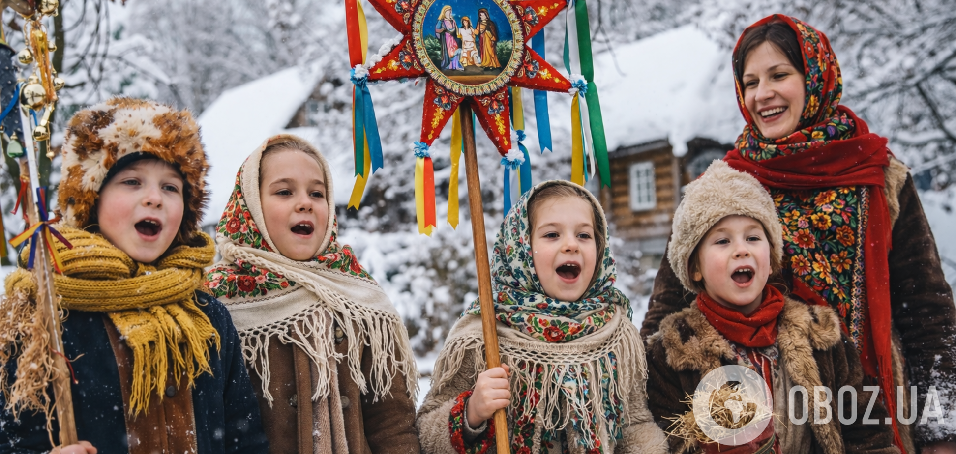 Гарні українські щедрівки для дітей і дорослих