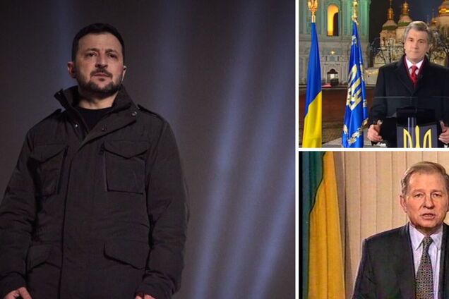 Радянщина, скандали та меми: еволюція новорічних привітань українських президентів