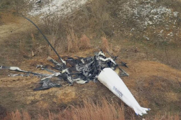 В США столкнулись два вертолета: один пилот погиб. Видео