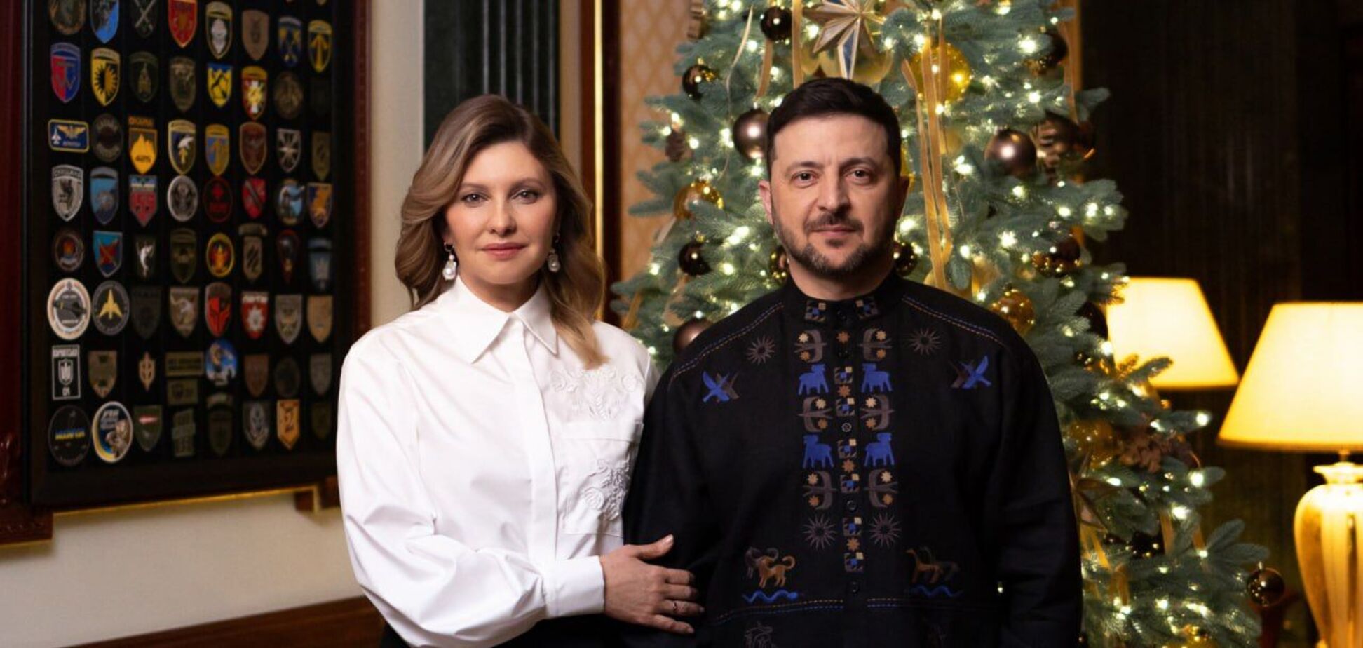 'Віримо в мир і працюємо заради цього': Зеленський привітав українців з прийдешнім Новим роком