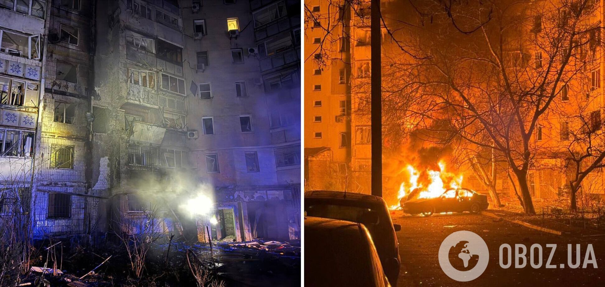 Росія вдарила по Одещині: загорілись склади, є влучання в будинки та постраждалі. Фото