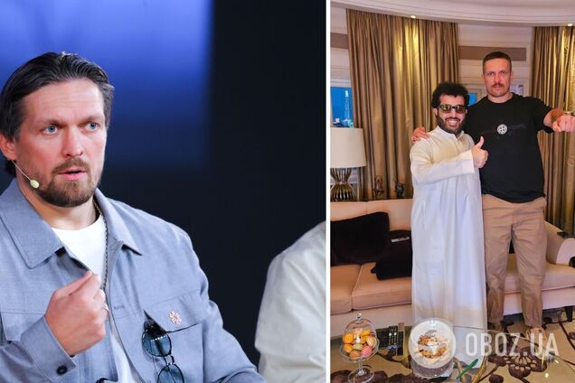 Усик зробив заяву щодо ситуації з Туркі Аль аш-Шейхом