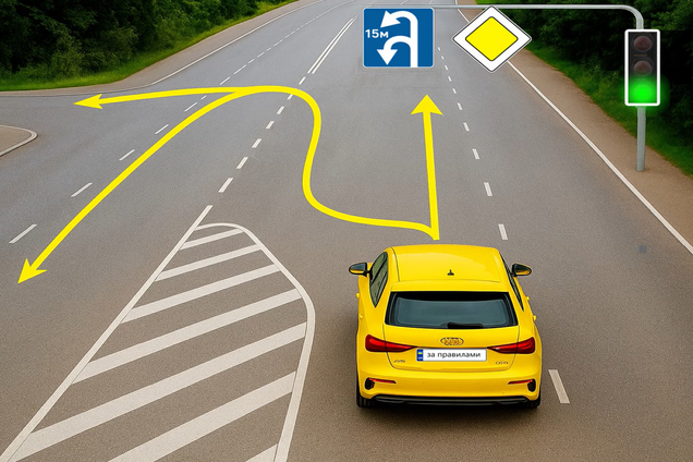 В каком направлении разрешено ехать? Тест на знание ПДД