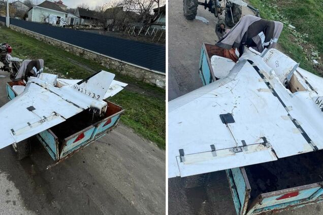 В Молдове мужчина нашел дрон с российской маркировкой и привез на мотоблоке в село: чем все закончилось. Фото и видео