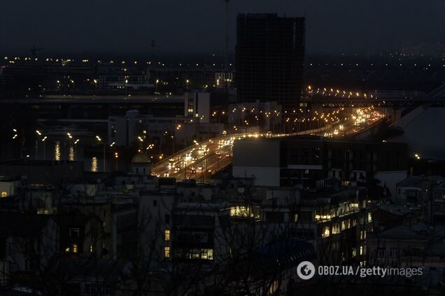 Вимкнення електроенергії в Україні 2025 року. Ілюстрація