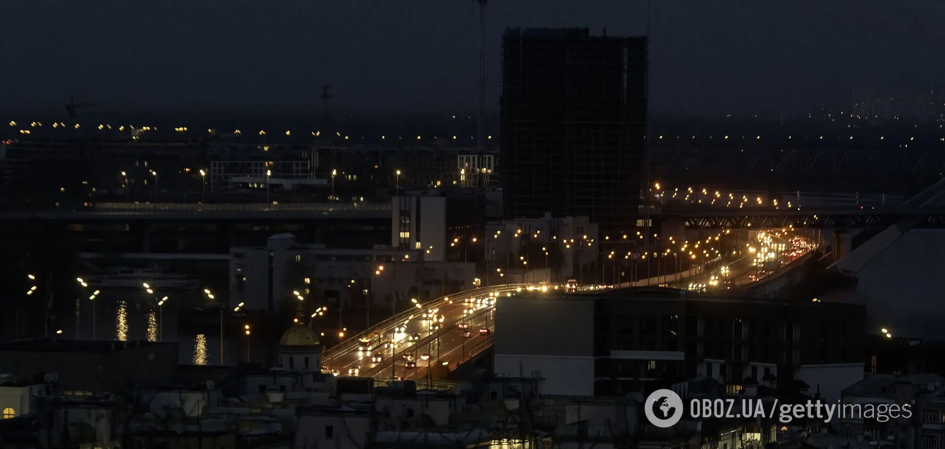 Вимкнення електроенергії в Україні 2025 року. Ілюстрація