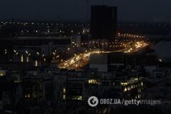 Отключение электроэнергии в Украине. Иллюстрация