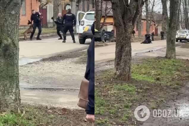 У Полтаві чоловік спустив собаку на поліцейських, які виконували службові обов’язки: деталі інциденту