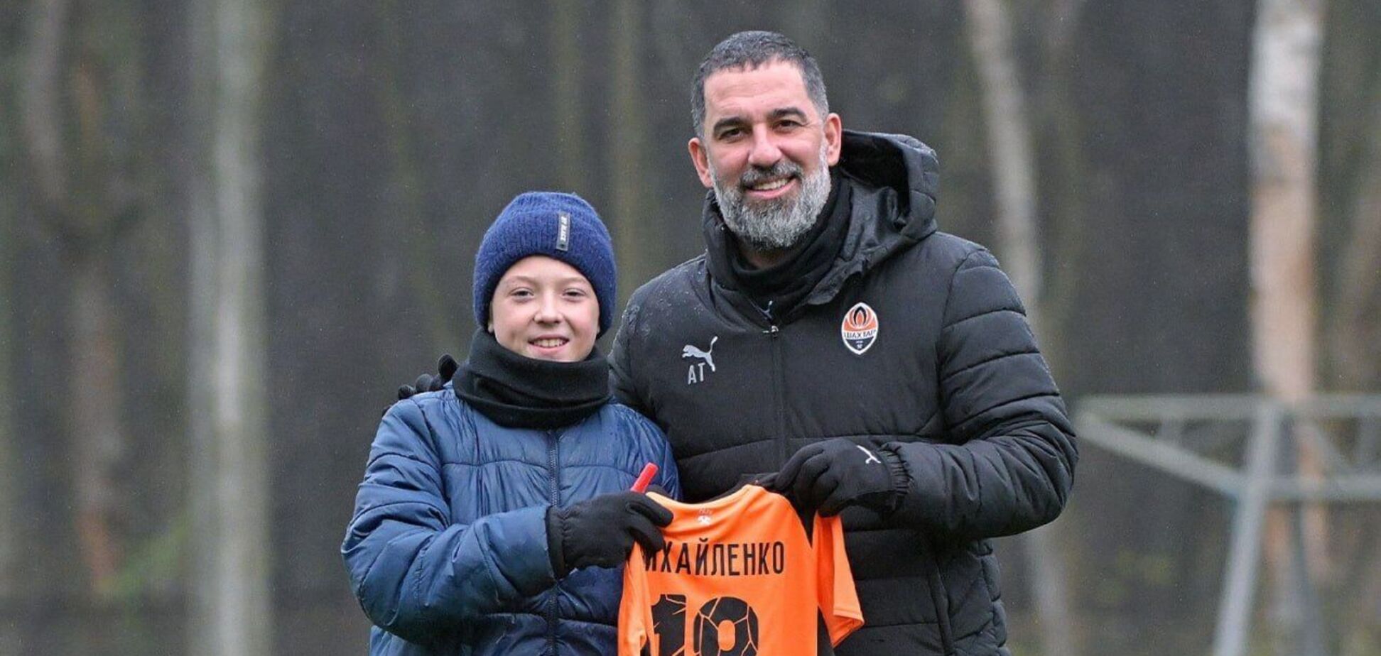 'Я счастлив, что попал на тренировку': Фонд Рината Ахметова и ФК 'Шахтер' осуществили мечту 13-летнего сына погибшего защитника Украины