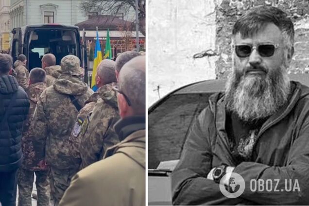 Во Львове началось прощание с работником ТЦК, который был смертельно ранен при исполнении служебных обязанностей. Видео