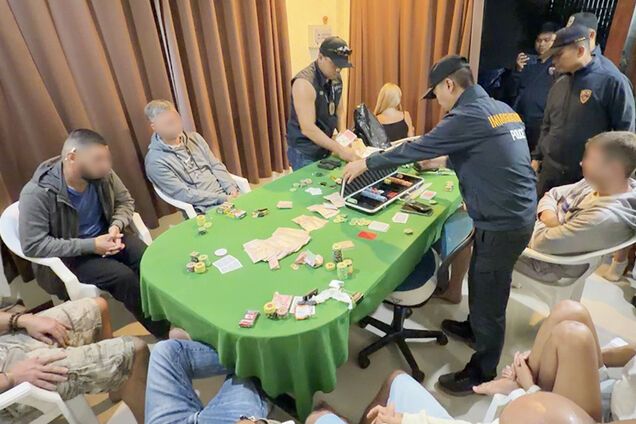 Арест иностранных граждан в арендованном доме на острове Ко Панган из-за незаконной игры в покер