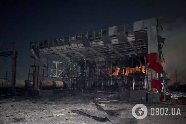 Росія прицільно атакувала Фастів на Київщині: уражено вокзал, залізничний рух тимчасово зупинено. Фото