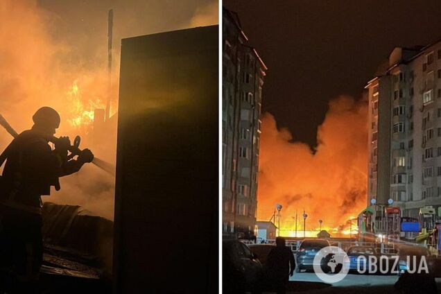 Росія атакувала Київщину дронами і ракетами: поранено троє людей. Фото та відео