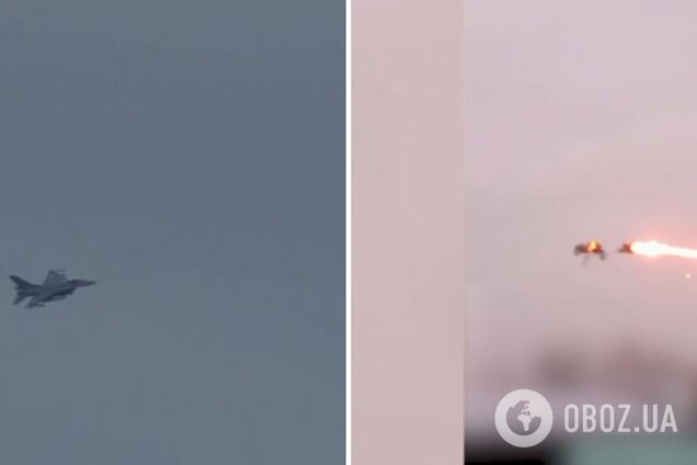 Повітряні сили показали, як відбивали атаку РФ 6 грудня: залучали F-16. Відео