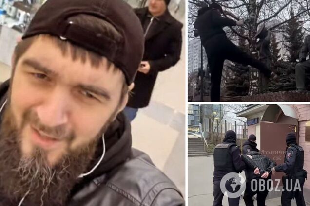 Чеченский боец ММА унизил россиян в Москве. Видео