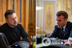 'Франція готова працювати щодо антибалістики': Зеленський провів перемовини з Макроном і розкрив деталі