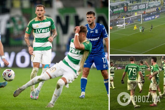 Футболіст збірної України забив ювелірний гол у Польщі через 2 хвилини після виходу на поле. Відео