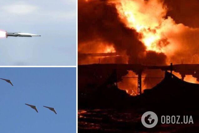 РФ влаштувала масовану атаку на Кременчук: під ударом була інфраструктура. Фото