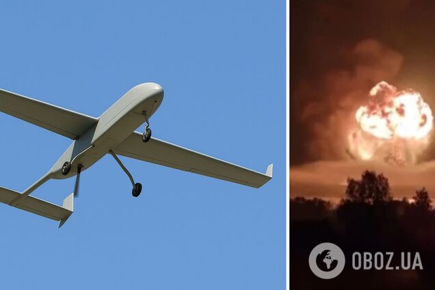 У російському Енгельсі після атаки дронів спалахнула пожежа на нафтобазі: подробиці та відео