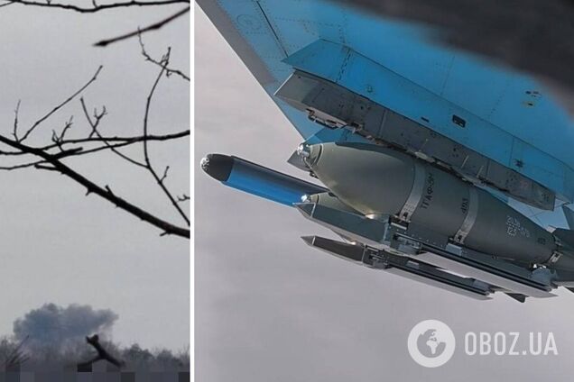 Окупанти завдали трьох ударів по району Запоріжжя: після вибухів здійнявся дим. Фото