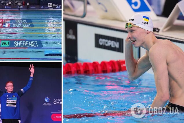 Украина с мировым рекордом взяла первую и единственную медаль на чемпионате Европы по плаванию. Видео