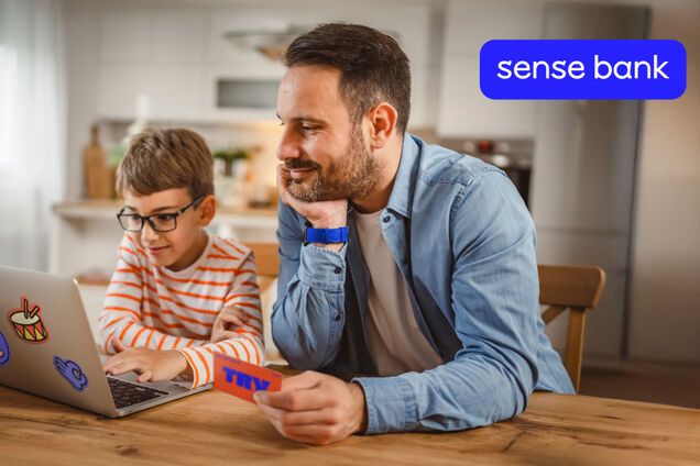 Sense Bank та Mastercard зафіксували зростання попиту на картки TRY для дітей і підлітків