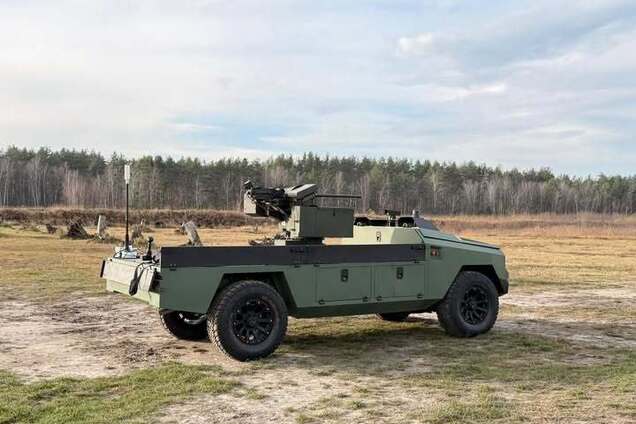 В Украине представили боевую версию комплекса Protector с модулем Tavria-12.7