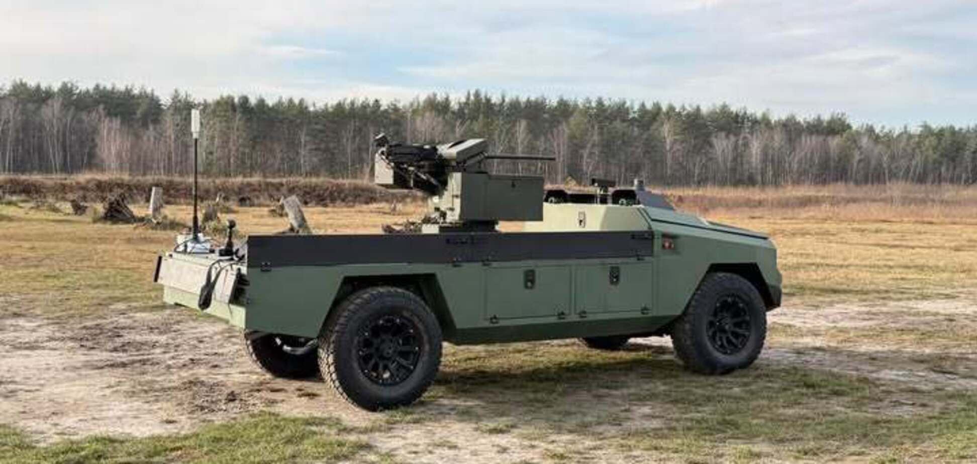 В Україні представили бойову версію комплексу Protector з модулем Tavria-12.7