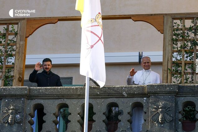 Зеленський прибув до Рима і зустрівся з Левом XIV. Фото і всі подробиці