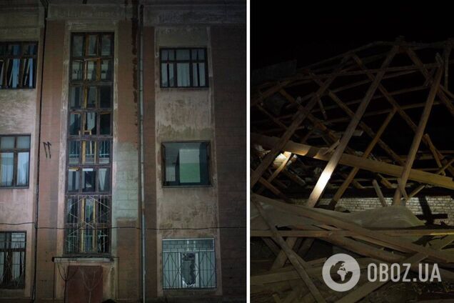 Війська РФ масовано атакували Запоріжжя 'Шахедами': пошкоджені житлові будинки та навчальний заклад. Фото і відео
