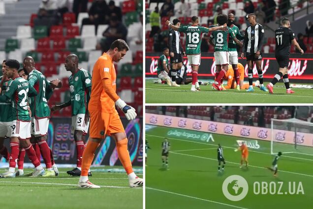 Голкипер сборной Украины провально дебютировал за новый клуб, 'сорвавшись с катушек' в первом матче. Видео