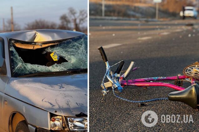 Біля Кривого Рогу водій збив на смерть велосипедиста на пішохідному переході: деталі трагедії. Фото