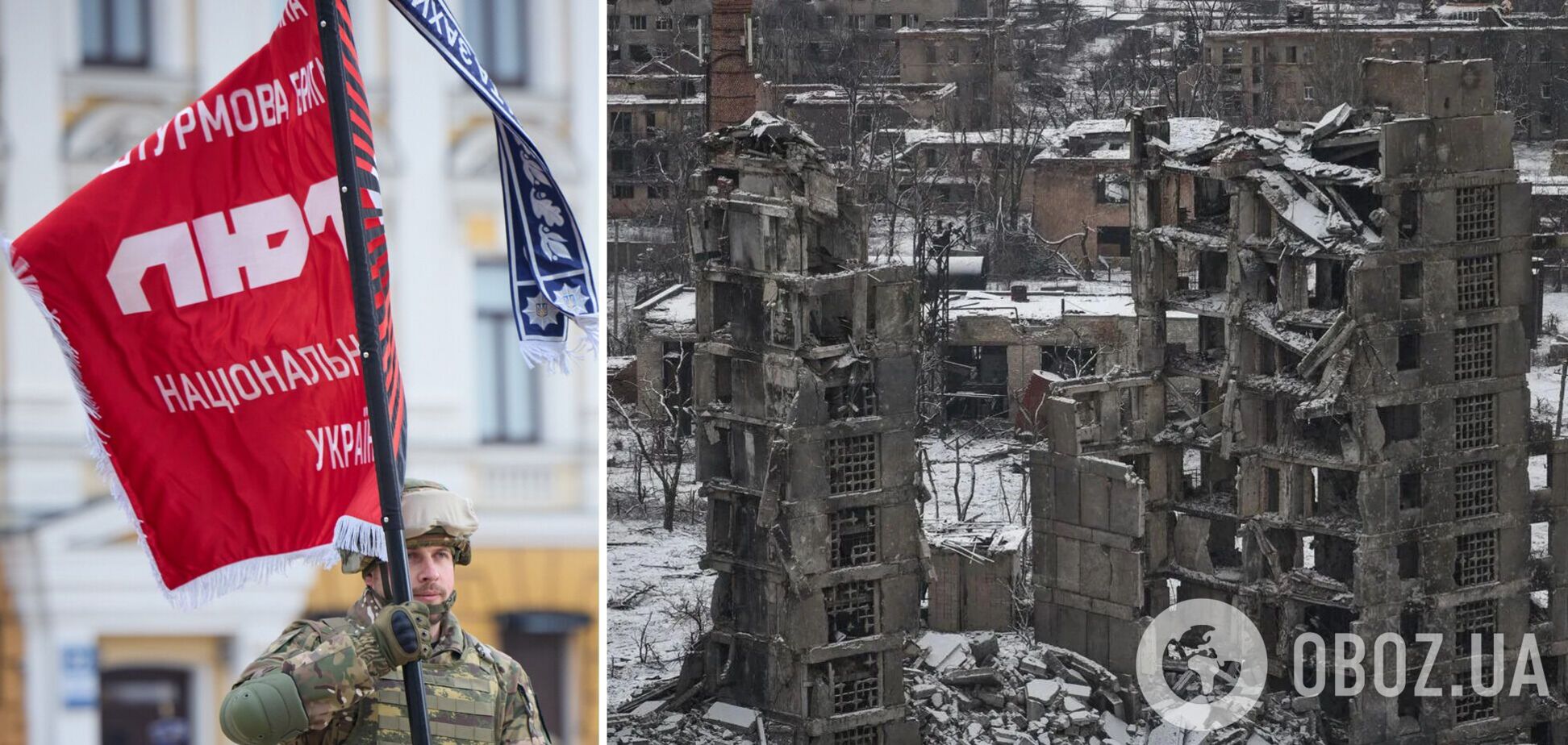 Бої за місто тривають: воїни бригади 'Лють' встановили прапор у центрі Торецька. Відео