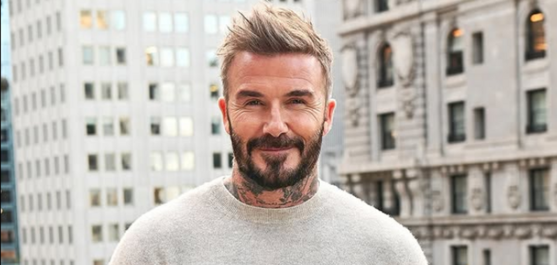 Бывший футболист сборной Англии Дэвид Бекхэм регистрирует бренд в России