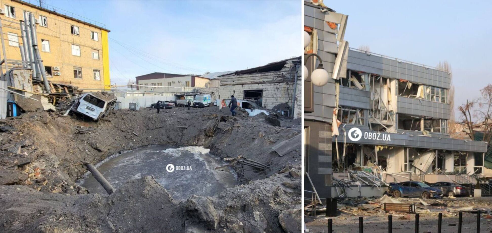 Момент падіння збитої російської ракети в Києві зафіксувала камера. Відео