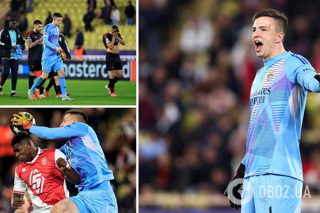 Голкіпер збірної України відбив усі удари у матчі Ліги чемпіонів та завдав поразки клубу росіянина. Відео