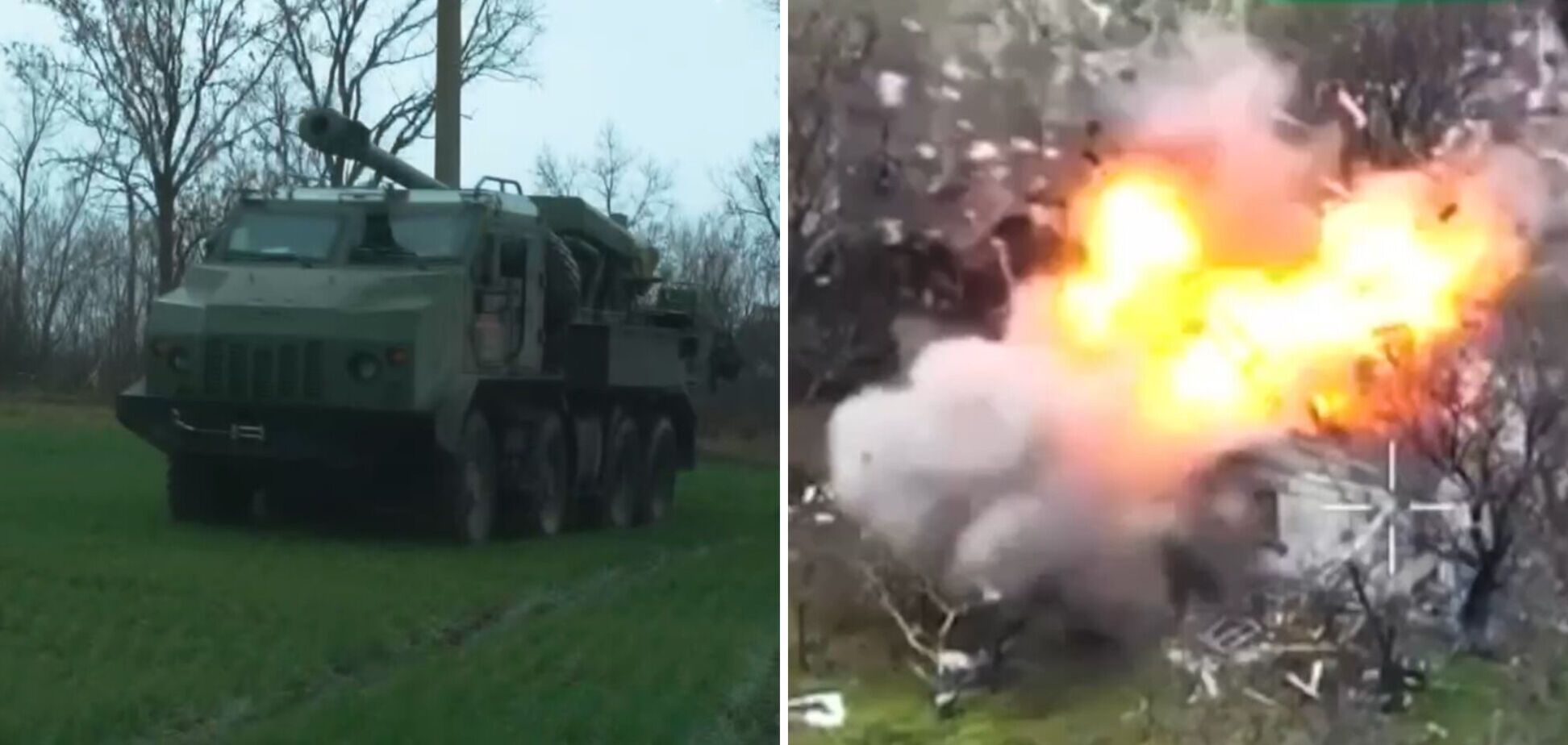 'Отправляет врага на тот свет': в ГУР показали эффектные кадры работы гаубицы 'Богдана'. Видео