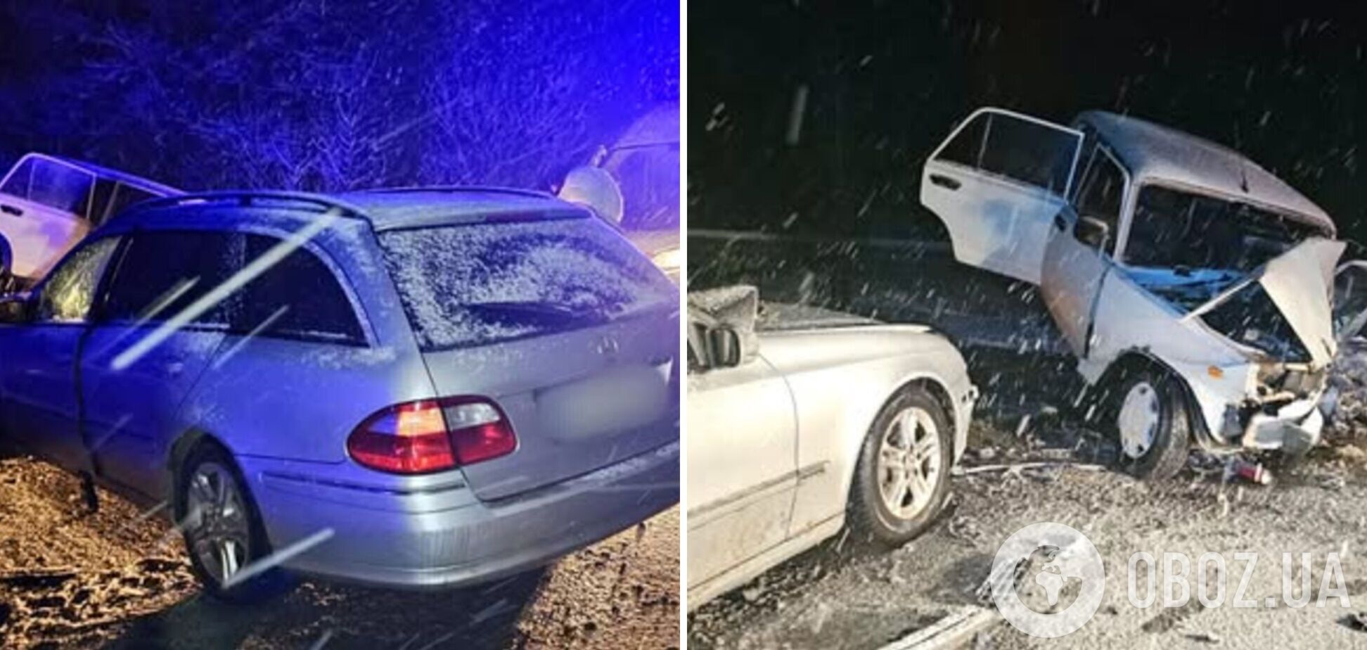 В Киевской области произошло ужасное ДТП: погиб мужчина, пострадали дети. Фото