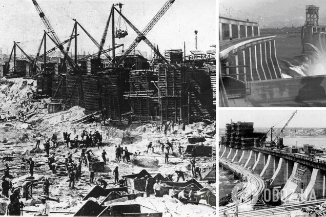 Как строили Днепровскую ГЭС: в сети показали фото 20-х годов