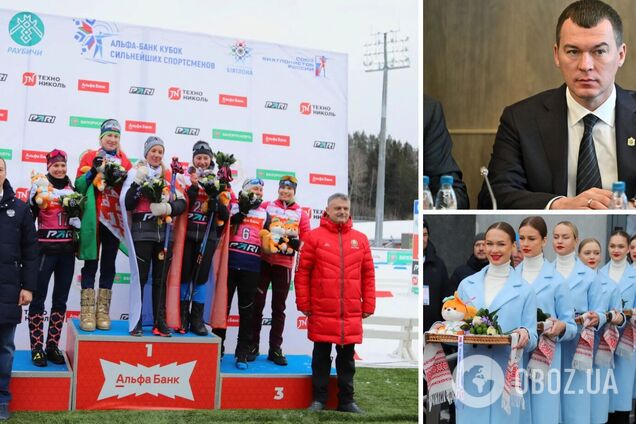 "Лучшая половина сейчас здесь". В Россси заявил о величии страны в биатлоне и стали посмешищем