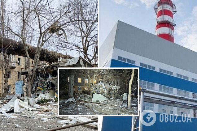 Россияне атаковали дронами Николаев и Николаевскую ТЭЦ