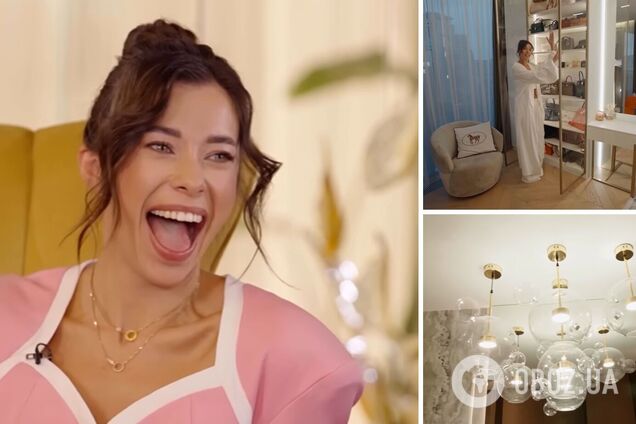 Люстра за $12 тысяч, именные полотенца и полсотни сумок Dior, Prada и Hermès: 'Мисс Украина Вселенная' Анна Неплях показала свою роскошную квартиру в центре Киева