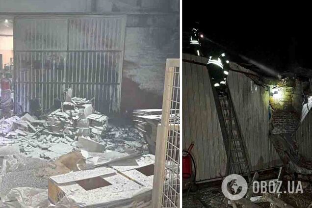 Враг атаковал Киевщину 'Шахедами', есть сбитые цели: фото последствий