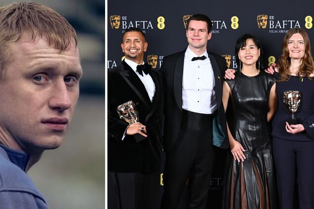 Фильм о войне в Украине победил на BAFTA 2025: украинский актер Рудинский выступил с эмоциональной речью. Видео