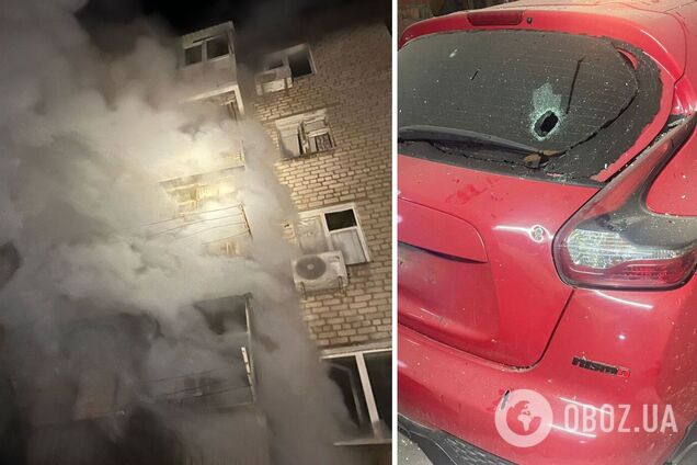 Оккупанты ударили по Марганцу на Днепропетровщине: произошел пожар, пострадали четыре человека. Фото