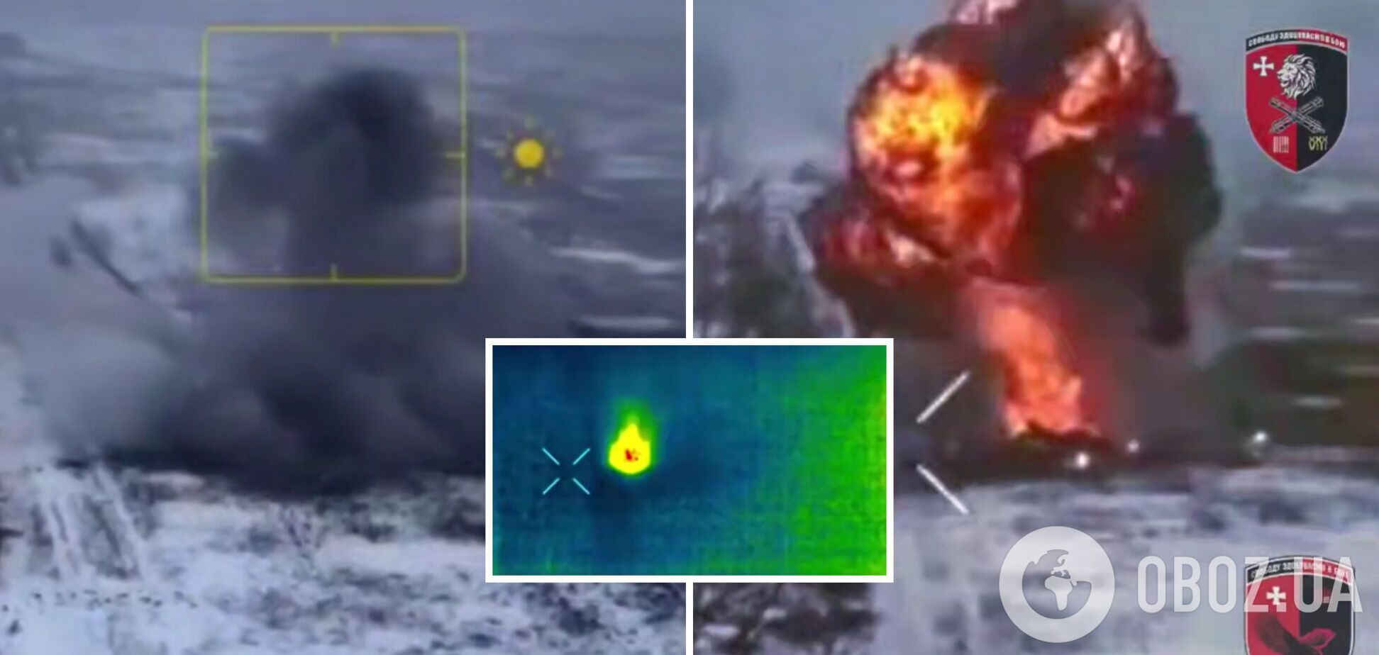 Война в Украине - Украинские артиллеристы уничтожили российскую БМП на Лиманском направлении