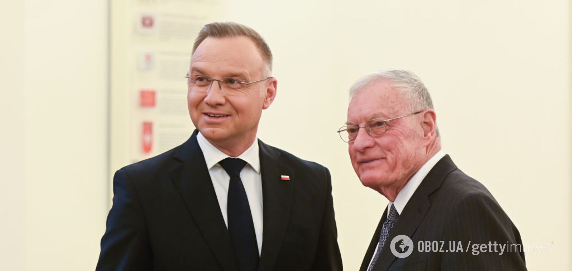 'Ця війна не може завершитися перемогою Росії': Дуда розповів про зустріч із Келлогом