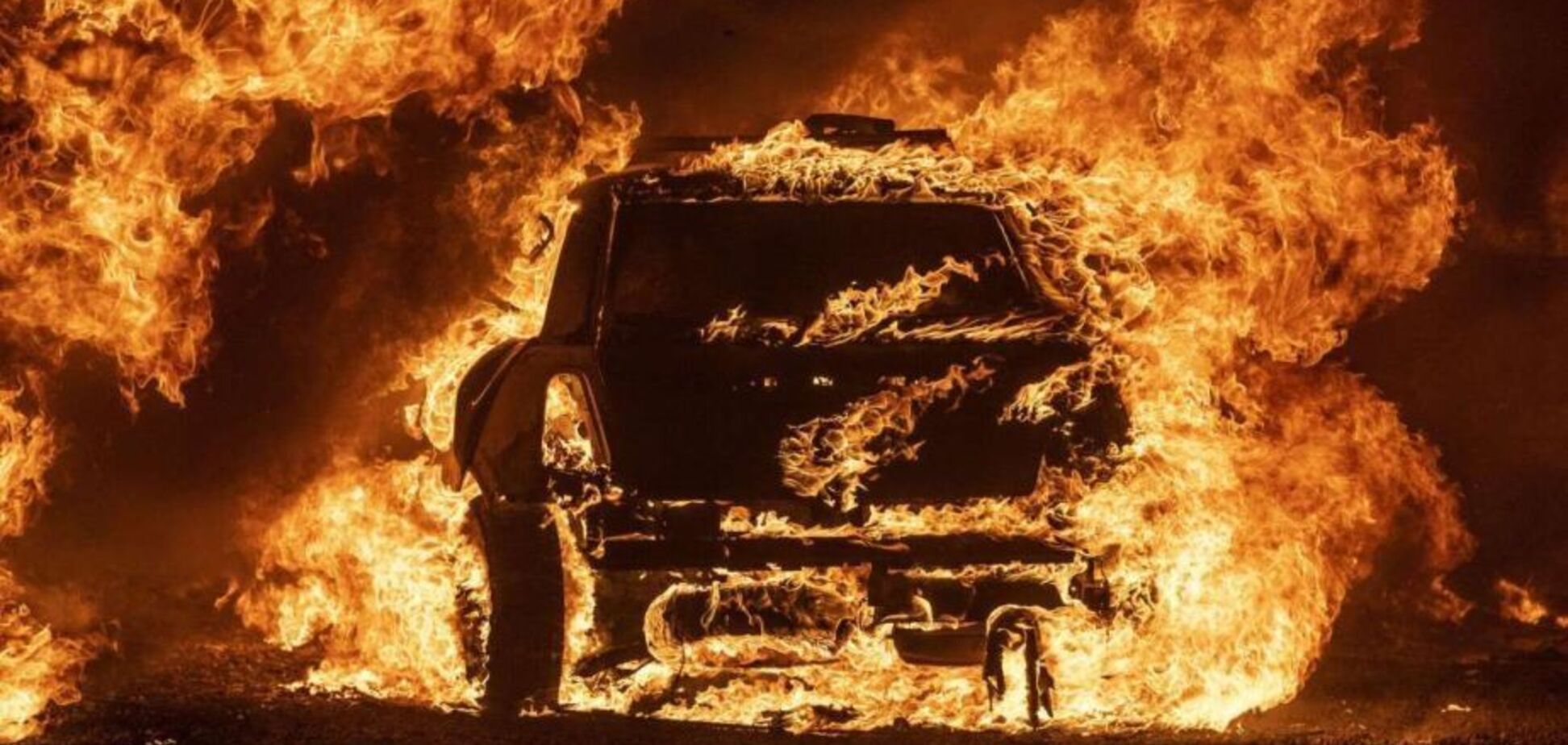 поджог авто